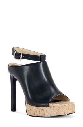 Azalea Wang Maelie Sandal in Black at Nordstrom, Size 8.5