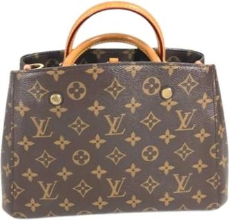 Louis Vuitton Borsa Monogram Canvas Pre-owned - - Pre-owned - Donna - Marrone - ONE SIZE