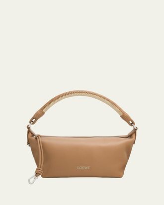 Loewe Cala Mini Lambskin Leather Top-Handle Bag
