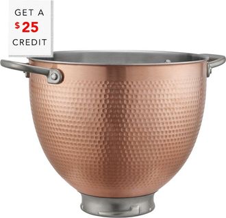 KitchenAid Kitchenaid 5Qt Hammered Copper Bowl With $25 Credit