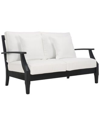 Safavieh Couture Martinique Wood Patio Loveseat