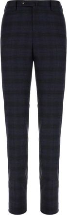 Pantaloni Torino Slim-fit Broek - Heren - Slim Fit Broeken - Blauw - S - Wol - Broeken