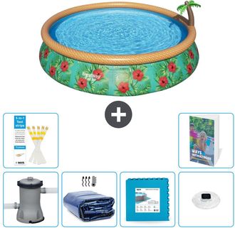 Bestway Piscina Bestway Fast Set Redonda - 457x84 Cm - 7-piezas S326