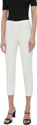 Theory Treeca Pull-On Pant - Dames - Vrijetijds broeken - Beige - S - Polyester - Broeken