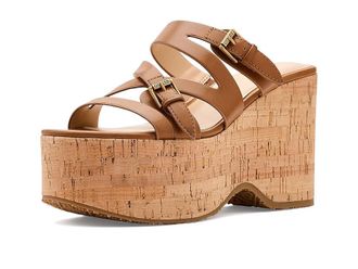 Guess Nailah Womens Wedge Shoes Medium Natural : 6.5 M, Synthetic/Textile
