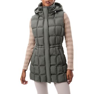 Bernardo Hooded Puffer Vest in Metropolite at Nordstrom Rack, Size Xx-Large
