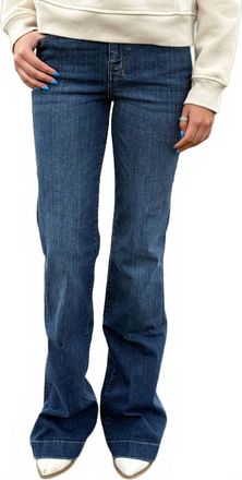 7 For All Mankind Dojo Mid Rise Flare Jeans In Boxford