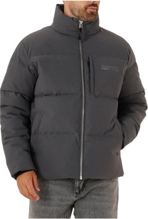 Woodbird Dapper Jacket - Heren - Winterjassen - Grijs - S - Leer - Jassen