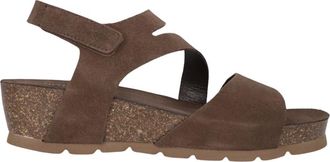 Notre-V Schoenen, Dames, Bruin, 43 EU, Sleehak Sandalen