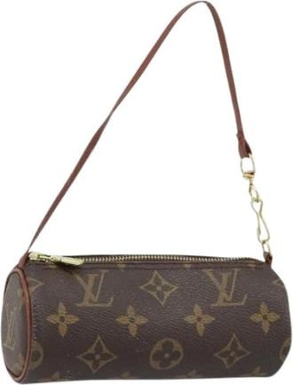 Louis Vuitton Pre-owned Mini Bags, female, Brown, Size: ONE SIZE Pre-owned Vintage Monogram Pouch