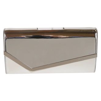 Jimmy Choo London Clutches, female, Gray, Size: ONE SIZE Wallets & Cardholders