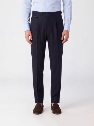 Pantaloni Torino Pantaloni sartoriali in lana e cashmere con vestibilit&agrave; straight