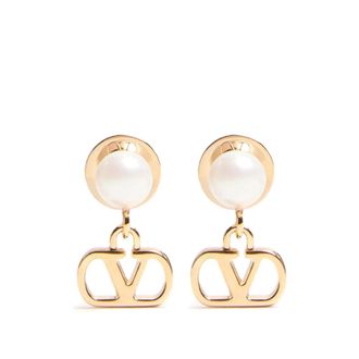 Valentino Garavani VLogo Earrings