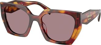 Prada PR 15WSF Asian Fit 22A20I Womens Sunglasses Tortoiseshell Size 55