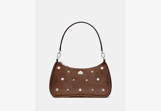 Kate Spade New York Kayla Suede Studs Small Convertible Shoulder Bag