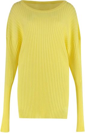 Maison Margiela Maglione a coste - Giallo
