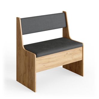 Vicco Banco De Comedor Roman, Roble Arena, 76.6 X 41.5 Cm