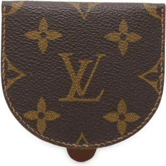 Louis Vuitton Vintage Wallets, unisex, Brown, ONE SIZE, Pre-owned Canvas Wallet