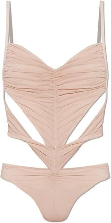 Dsquared2 Badpak uit &eacute;&eacute;n stuk - Dames - Badpakken - Roze - L - Badmode