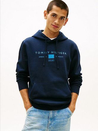 Tommy Hilfiger Logo Terry Drawstring Hoody