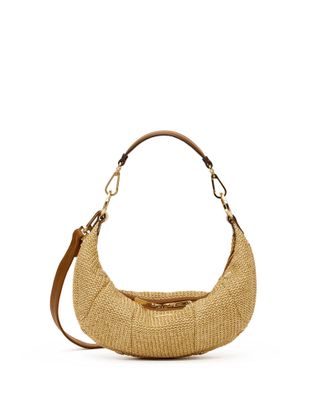 Hammitt Hammitt Erica Cocoa Raffia Gold Sml