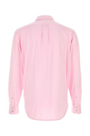 Tom Ford Mens Pink Silk Blend Shirt Cotton Camicie