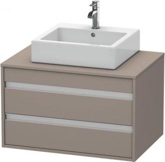 Duravit Ketho M&oacute;dulo Mural 6654, 2 Cajones, 800mm, Para Lavabo De - Duravit