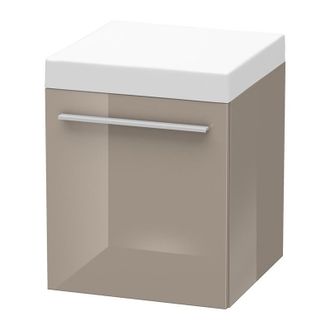 Duravit Duravit X-large Contenedor De Rollos 2704, 1 Extra&iacute;ble Con Coj&iacute;n De Asiento, 400mm, Color (frente/cuerpo): Cappuccino Laca Alto Brillo - Xl270408686