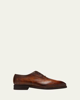 Bontoni Mens De La Ville Soft Calf Leather Oxfords