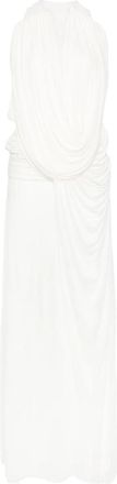 CHRISTOPHER ESBER Ripple Draped Maxi Dress