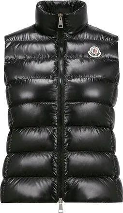 Moncler Moncler Ghany Down Vest, Women, Black, Size: 00