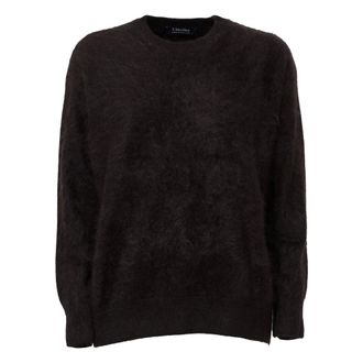 Max Mara Su&eacute;ter Girocollo - Knitwear - Mujer - Marr&oacute;n - XS