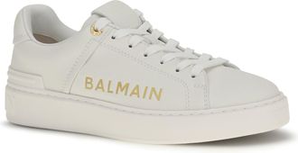 Balmain Womens B-Court Sneakers Blanc