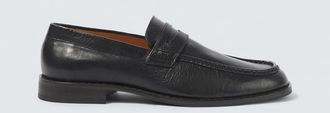 Our Legacy Light leather penny loafers
