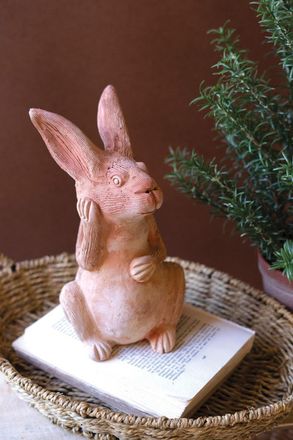 Kalalou Terracotta Bunny