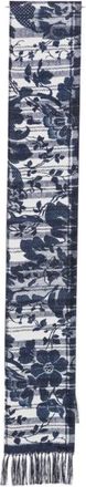 Pierre-Louis Mascia Aloeuw Sjaal - Dames - Zijden sjaals - Blauw - ONE Size - Accessoires