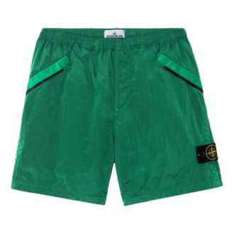 Stone Island L100008 Nylon Metal ECONYL Shorts Malachite L1S15L100008S0019V005H