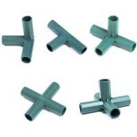 OEM Conectores Para Marcos De Jardiner&iacute;a, 30 Piezas, 16 Mm, Pl&aacute;stico, Para Marcos De Invernaderos, Muebles, Estacas Para Plantas, Tubos De Cercado, Joix, 