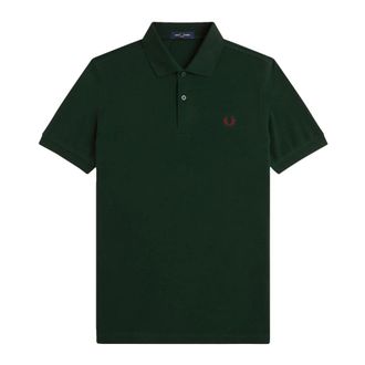 Fred Perry Polo Shirts, male, Green, Size: 3XL FP Shirt