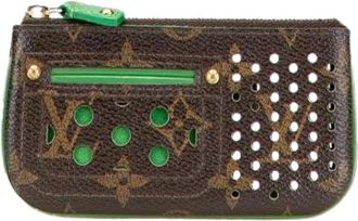 Louis Vuitton Pre-owned Mini Bags, female, Brown, Size: ONE SIZE Pre-owned Pochette Cles Monogram Coin Case