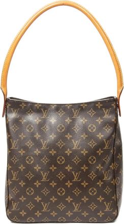 Louis Vuitton Borsa a spalla con monogramma anni 2000 - Marrone