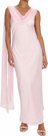 Show me your Mumu Maya Midi Dress In Powder Pink