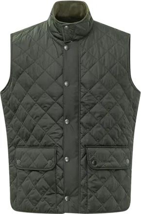 Barbour Olive Quilted Sleeveless Jacket