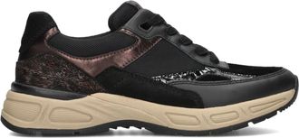 Gabor Zwarte Stijlvolle Sneakers voor Vrouwen - Dames - Sneakers - Zwart - 40 1/2 EU - Wol - Schoenen