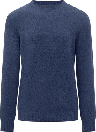 MC2 Saint Barth Regent Sweater - Heren - Ronde hals truien - Blauw - S - Wol - Truien & Vesten