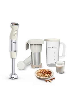 Moulinex Easy Milker & Quickchef+, Preparador De Leche Vegetal + Pie Mezclador, Vd70pae0