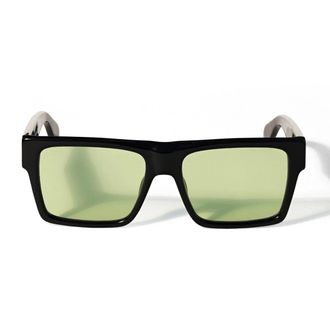 Off-white Sunglasses Ow1034 1050 Casper Black/Green Unisex