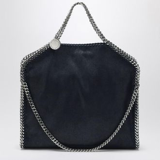 Stella McCartney Navy Falabella Fold Over Tote Bag