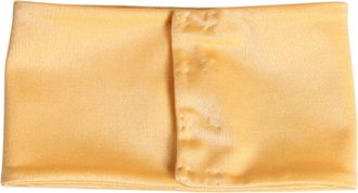 Dolce & Gabbana Yellow Nylon Stretch Women Neck Warmer Scarf Elastane