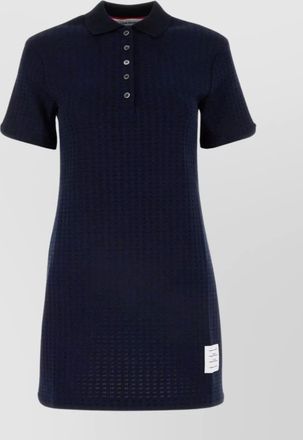 Thom Browne cotton polo midi dress
